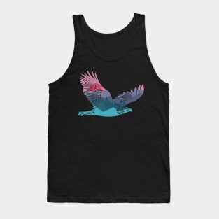 Eagle with double exposure. Tank Top